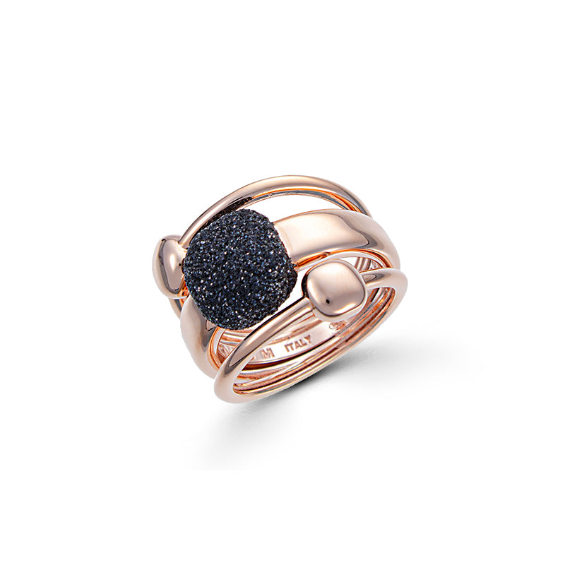 Sortija POLVERE DI SOGNI Rosa Negro WPLVA2131/M