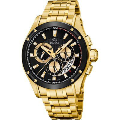 Jaguar J1036/1 Men's Gold Chronograph Watch 45mm