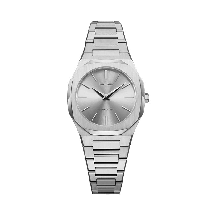 D1 Milano ZEPHYR SILVER Ultra Thin 30mm watch