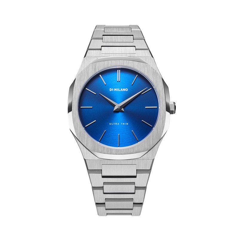 D1-Milano Ultra Thin GEO Watch Blue Dial