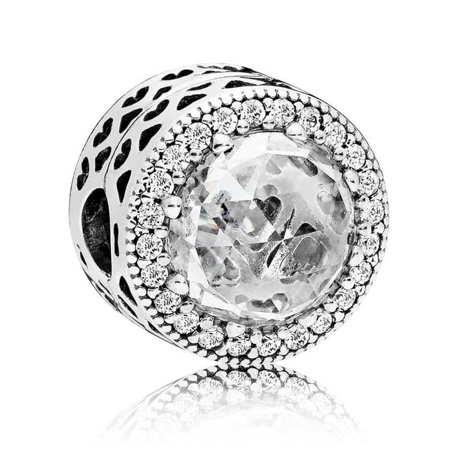 Charm Pandora Corazones Radiantes