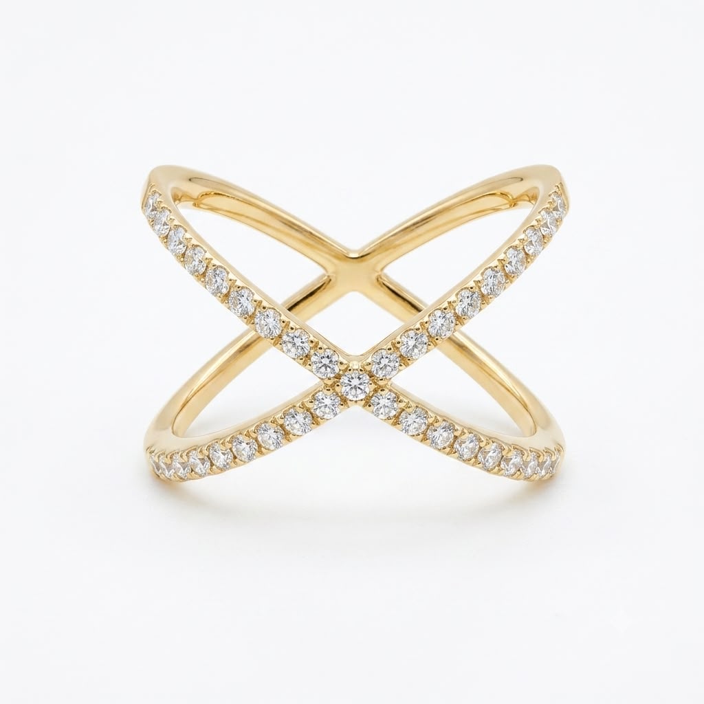 SORTIJA ORO AMARILLO 18KT CON BRILLANTES