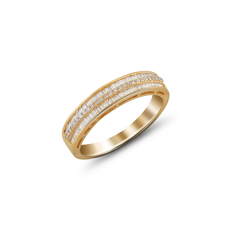 18kt Yellow Gold Ring with 0.35ct Diamonds