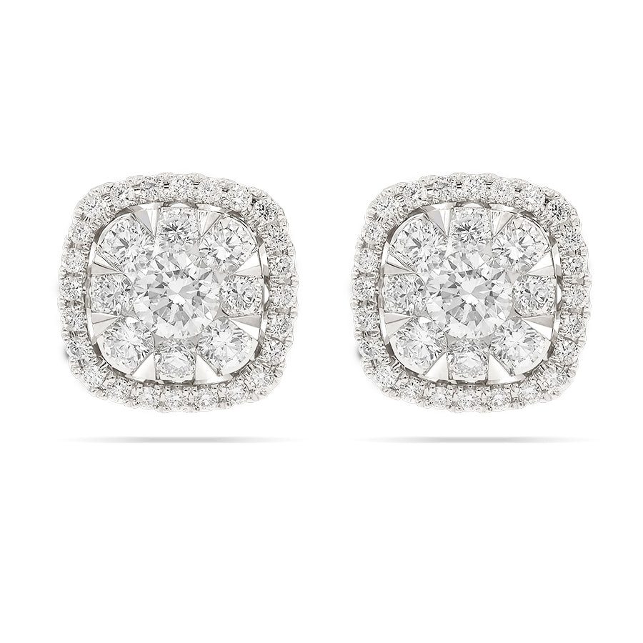 Diamond Earrings Model SIMONI in White Gold