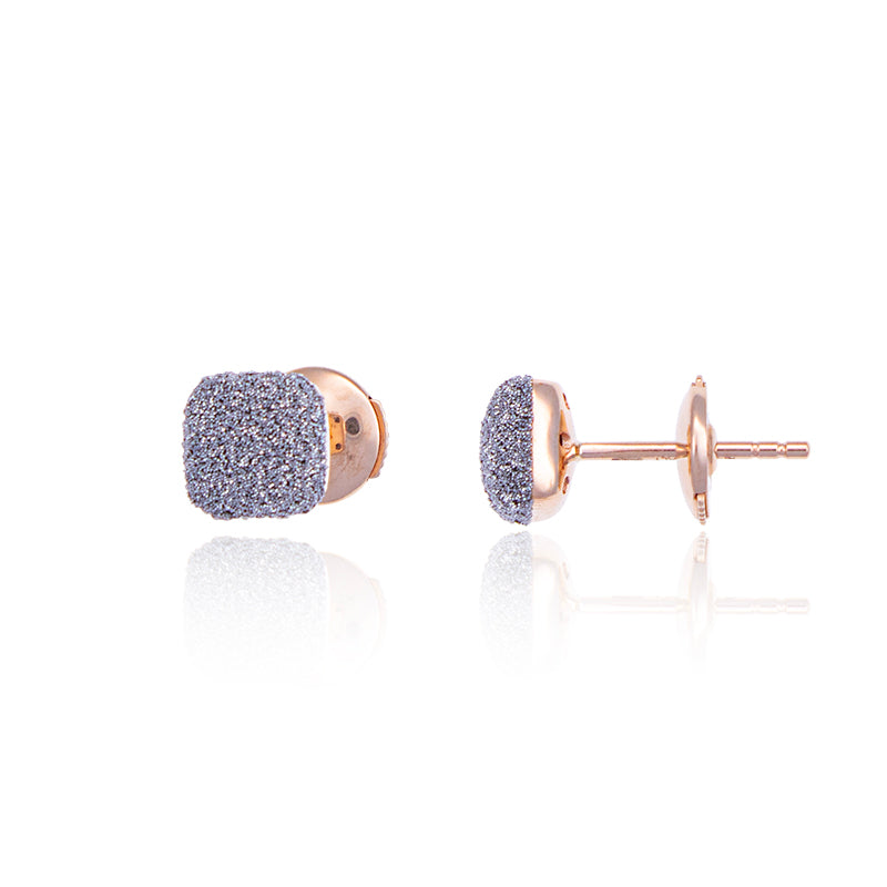 Pesavento Studs Diamond Dust Earrings 18K Gold