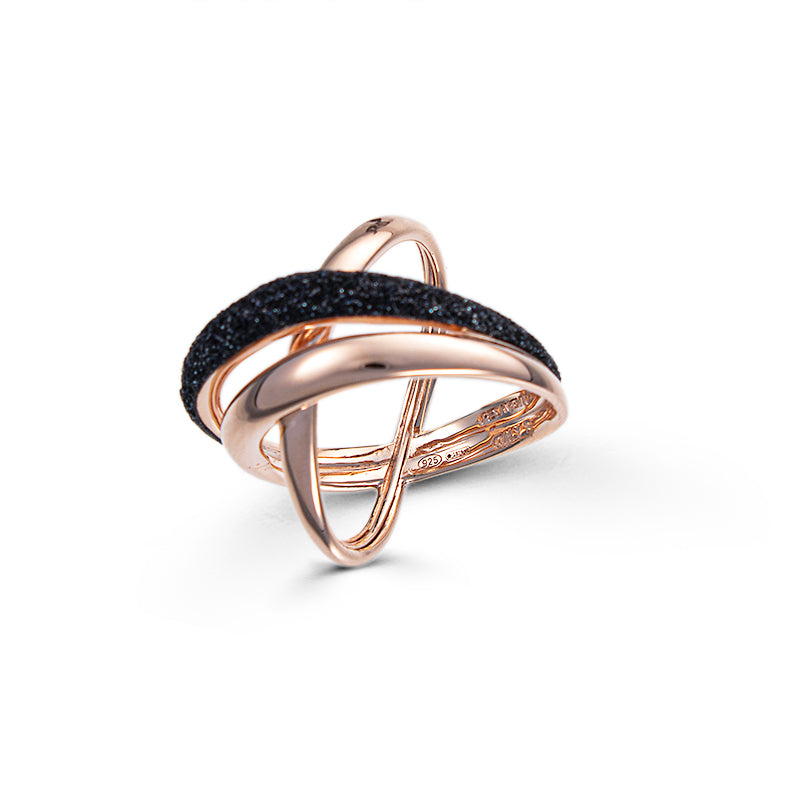 Sortija POLVERE DI SOGNI Rosa Negro WPLVA1712/S