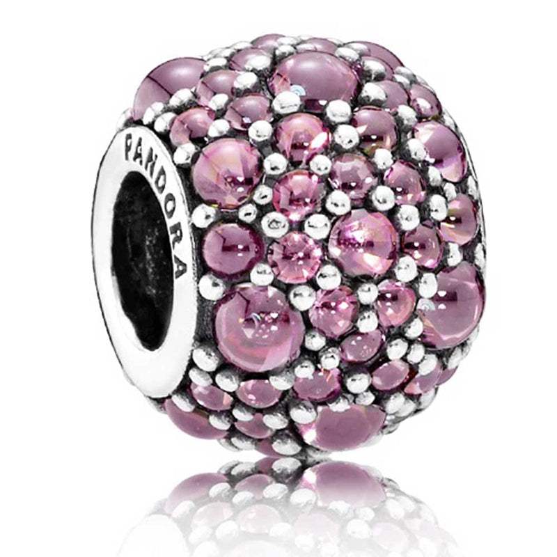 Charm Pandora Plata Circonita Rosa - 791755HCZ