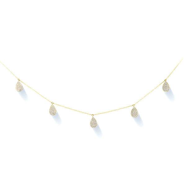 Collar EXTASIS Oro Amaillo 18K con Diamantes