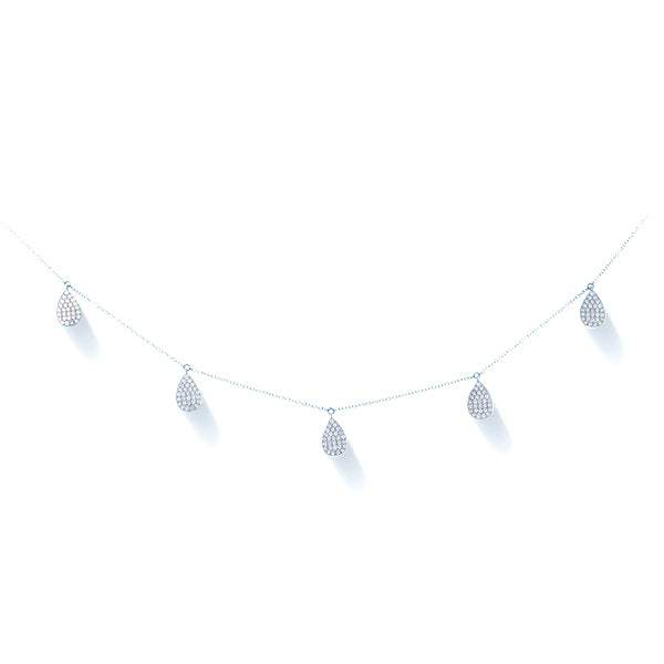 Collar EXTASIS de Oro Blanco con Diamantes