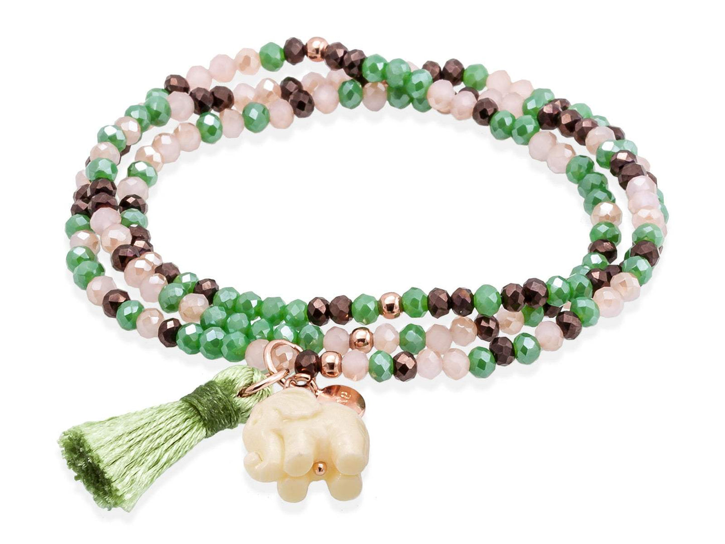 Pulsera ZEN AFTER EIGHT con elefante Marina Garcia