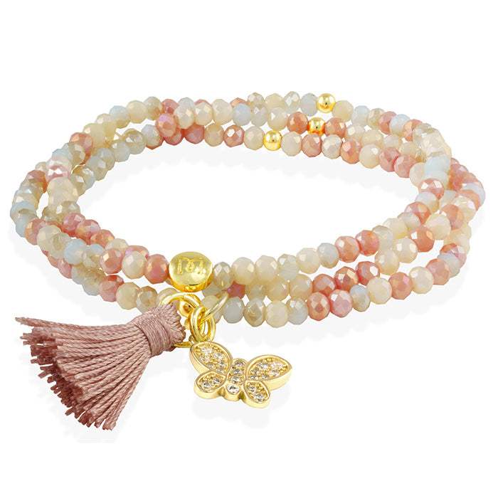 Pulsera ZEN MAKE UP con mariposa Marina Garcia