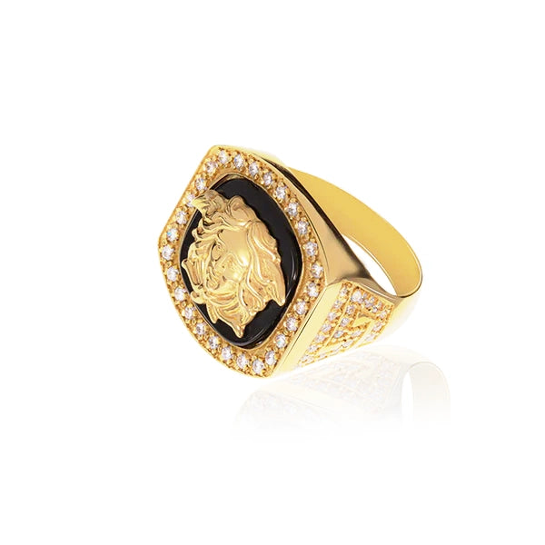 Sello Hombre Medusa Versace Oro 18K