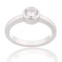 Sortija Chatón Circonita 0,25 Kl Camaleoni