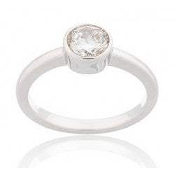 Sortija Chatón Circonita 0,75 Kl
