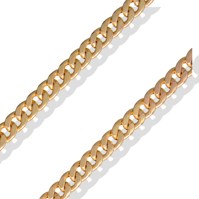 Cadena Oro Amarillo 18K Cuban Link 50cm - 7.70 grm
