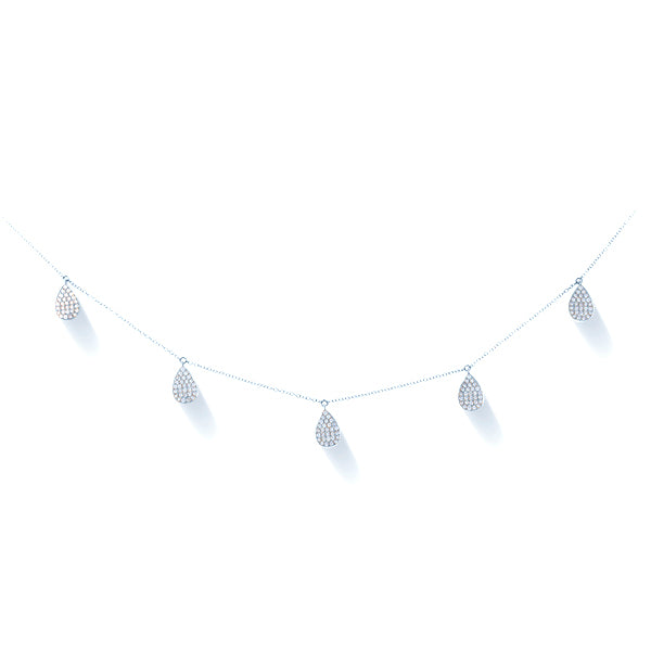 Collar EXTASIS de Oro Blanco con Diamantes