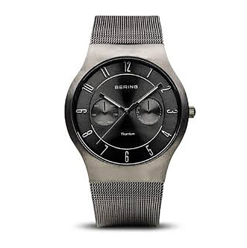 Bering Men's Titanium Watch 39mm 11939-077