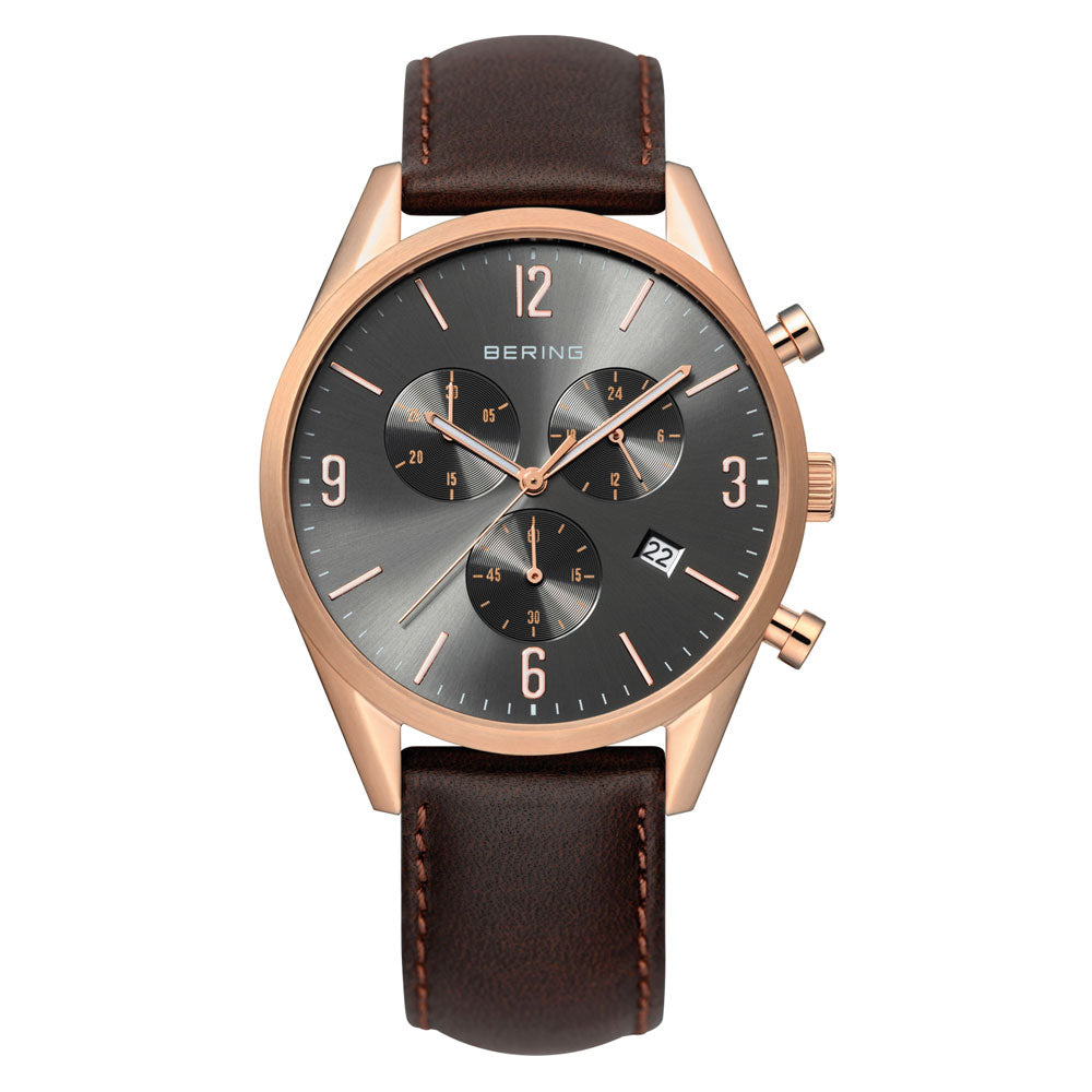 Bering Men's Watch Rose Gold 10542-562