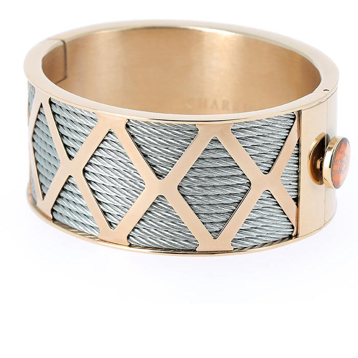 Charriol Forever Young Bracelet in Rose Gold and Steel