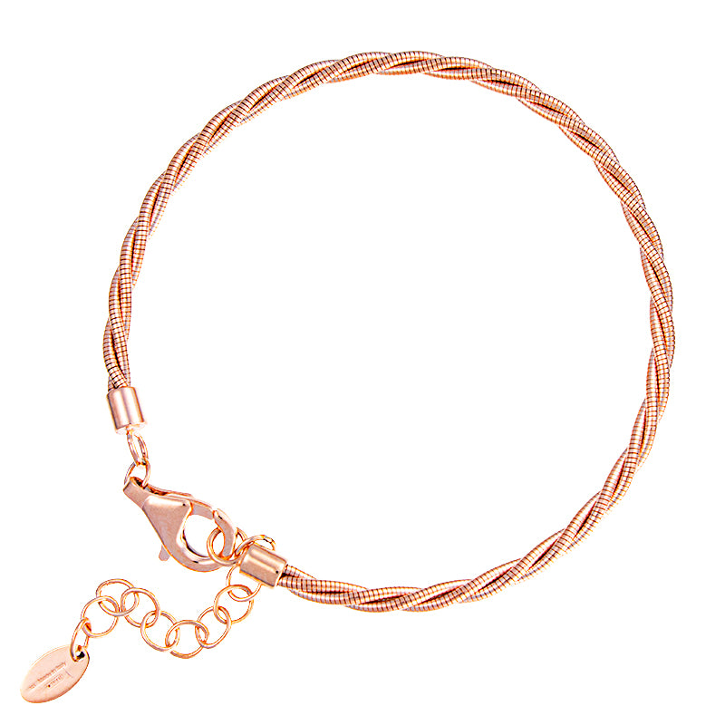 Pesavento DNA Braided Pink Bracelet WDNAB489