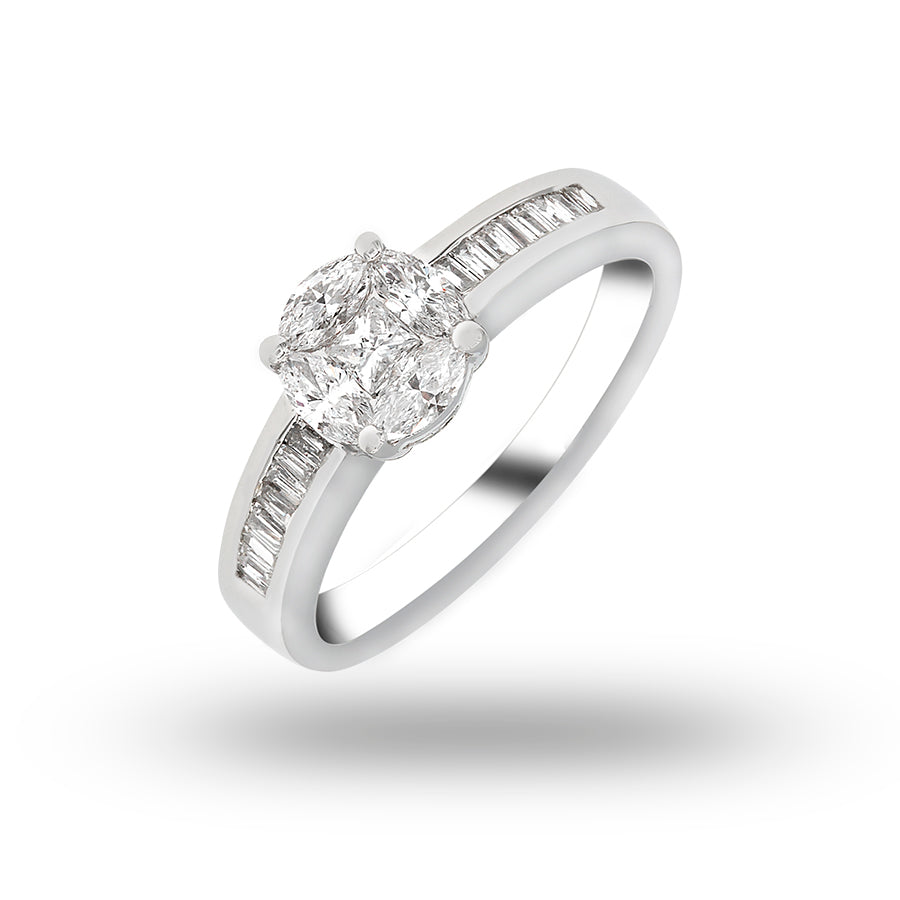 Anillo de Compromiso Endless Love con diamantes