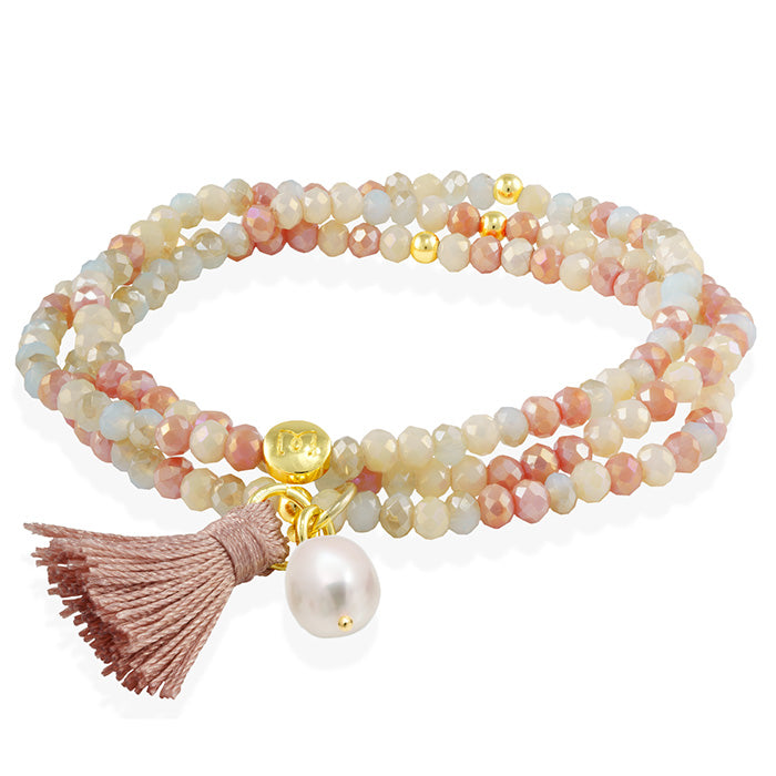 ZEN MAKE UP bracelet with Marina Garcia pearl