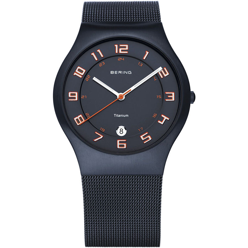 Bering Titanium Blue Watch 11937-393