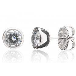 Pendientes Camaleoni Potala de Plata 1,00ct