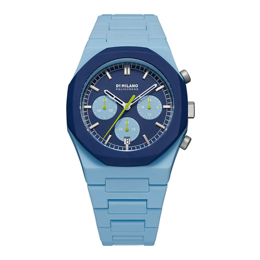 D1 Milano PolyChrono Watch BLUE BLAST PHBJ03