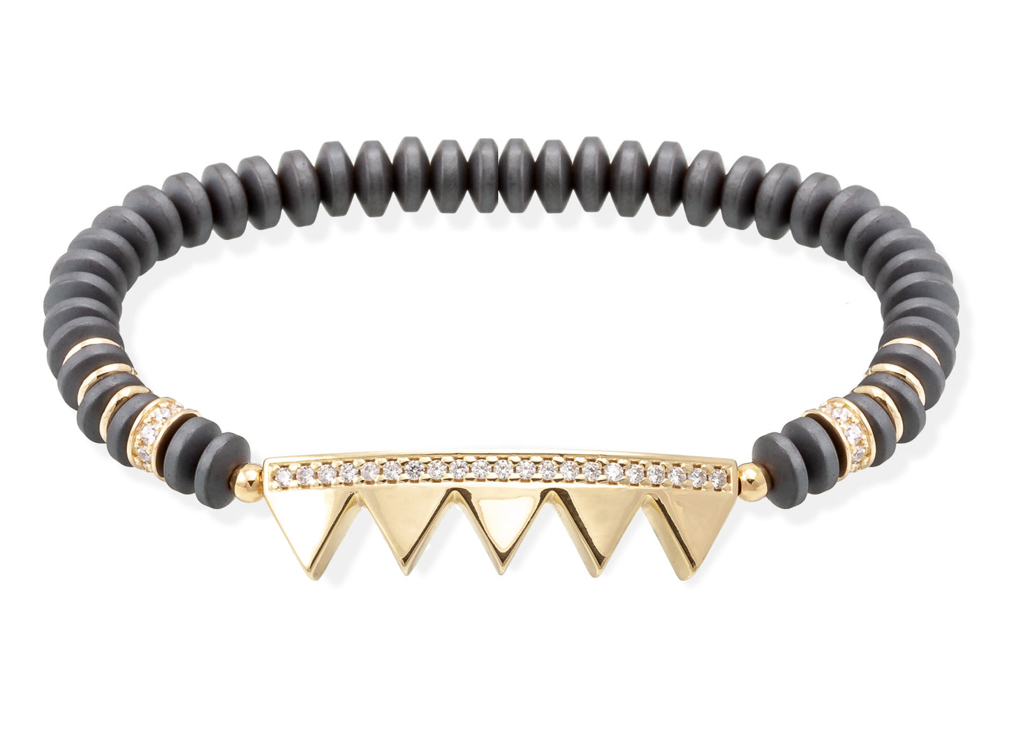 Pulsera BALANCE  en plata dorada