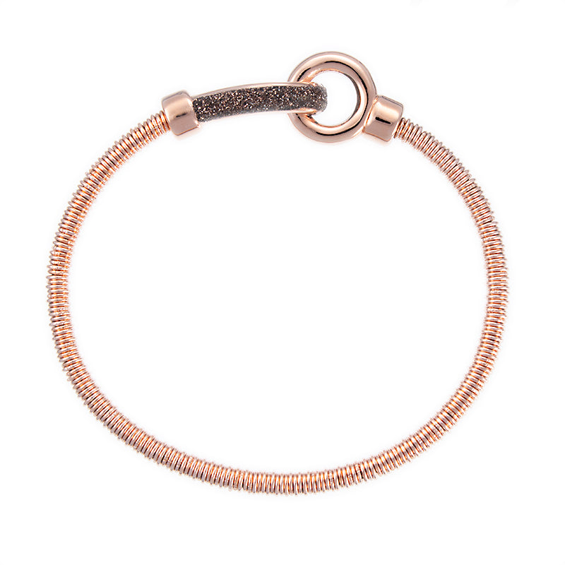 Pulsera POLVERE DI SOGNI Rosa Marron Talla S