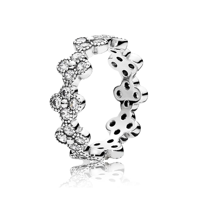 Oriental Blossom Pandora Ring -191000CZ-54