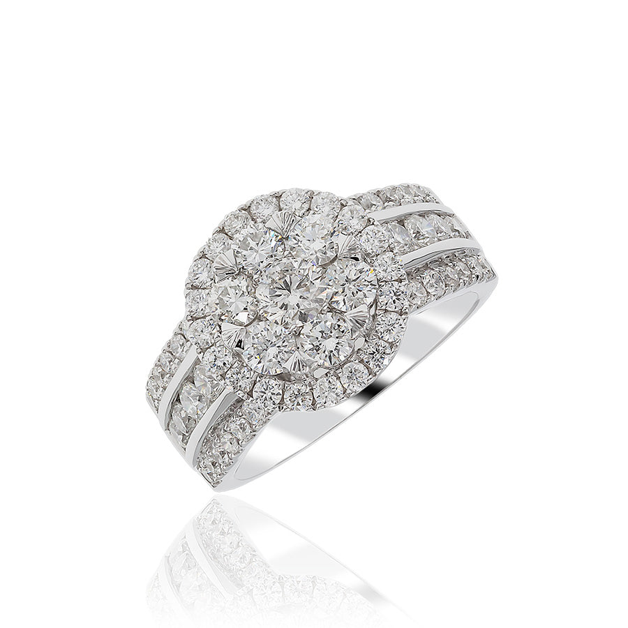 'Infinite Beauty' Diamond Ring in 18K Gold