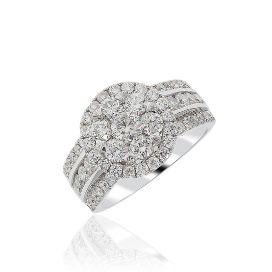 'Infinite Beauty' Diamond Ring in 18K Gold