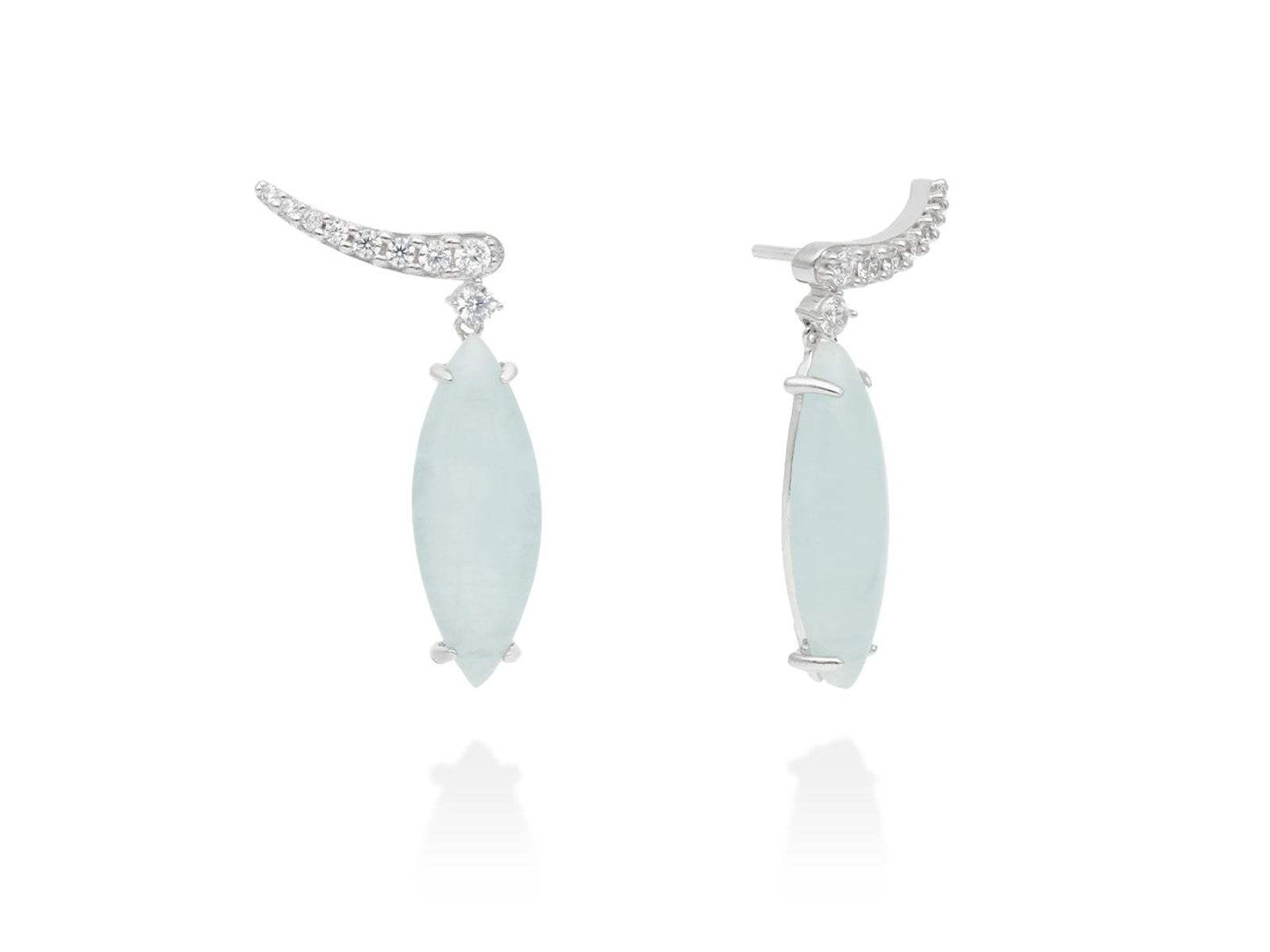 Pendientes PISA en plata 90943PB