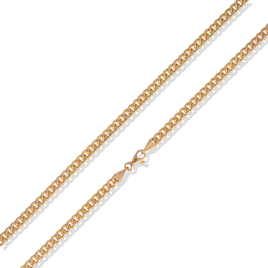 Cadena Oro Amarillo 18K Cuban Link 50cm - 7.70 grm