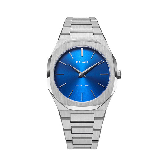D1-Milano Ultra Thin GEO Watch Blue Dial