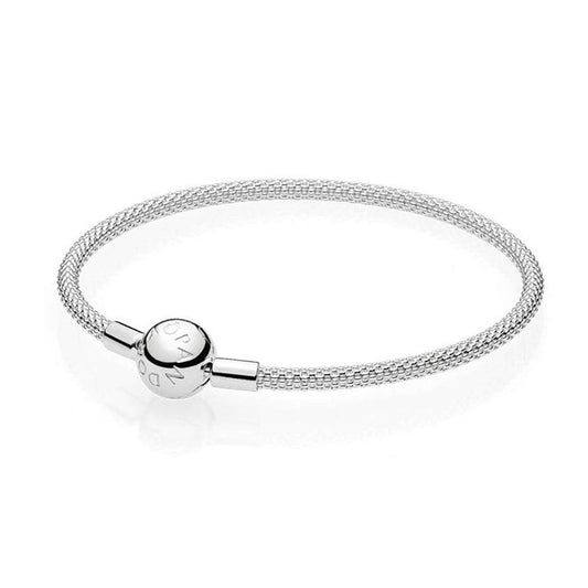 Pulsera Pandora Moments Malla Plata de Ley 925 19c