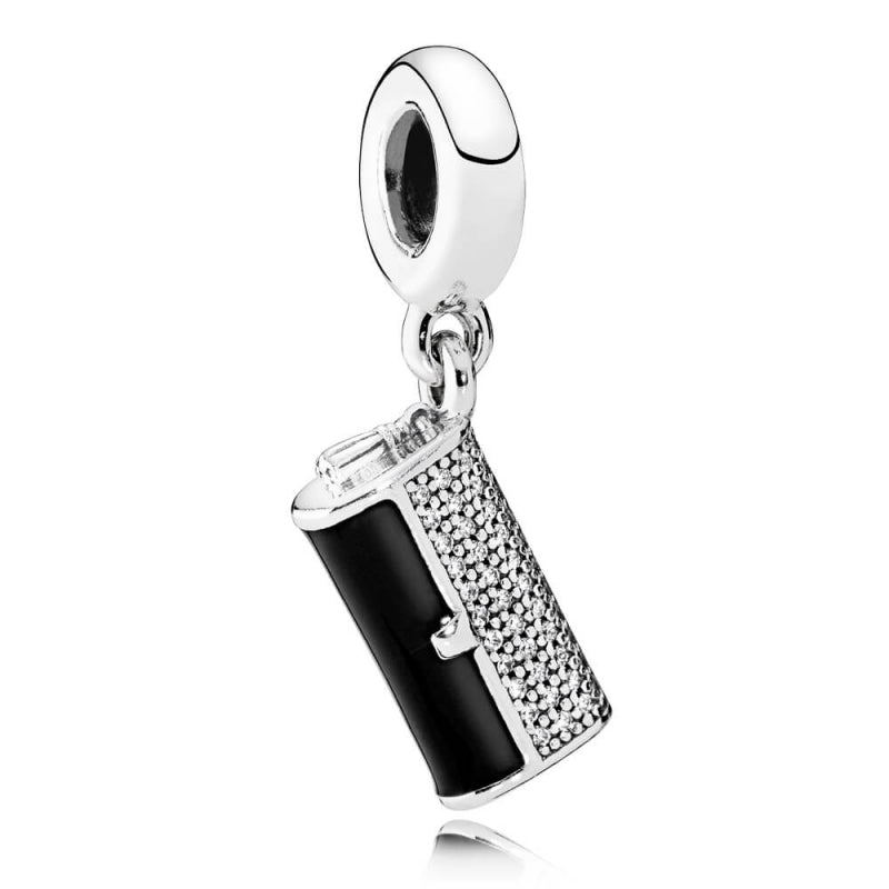 Sterling silver pendant charm Clutch Bag