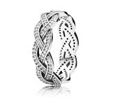 Pandora Brilliant Braid Ring 190913CZ-54