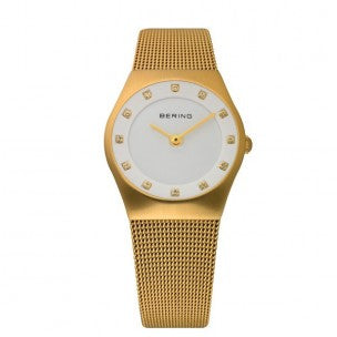 Bering 27mm Classic Gold Watch 11927-334
