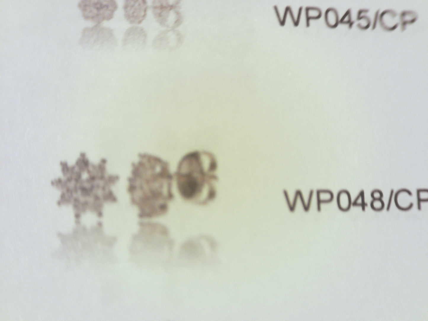 CAMALEONI Chambord Silver and Zirconia Earrings