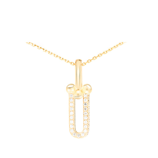 Colgante de Oro Amarillo 18k con Diamantes de Lujo
