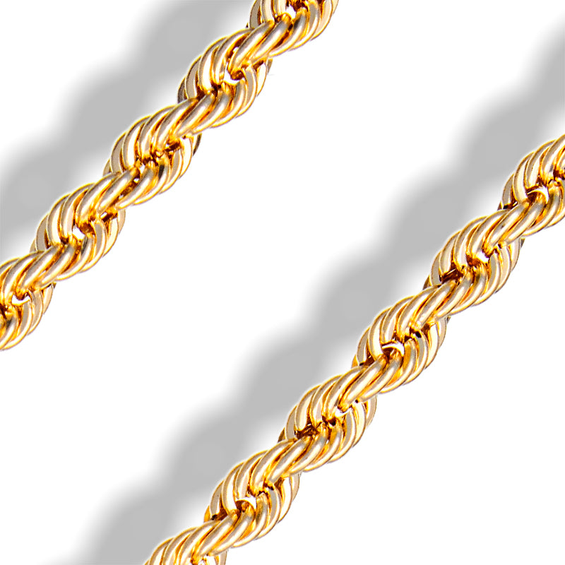 Cordón Oro Amarillo 18k - 45cm - Peso 8.80 Gramos