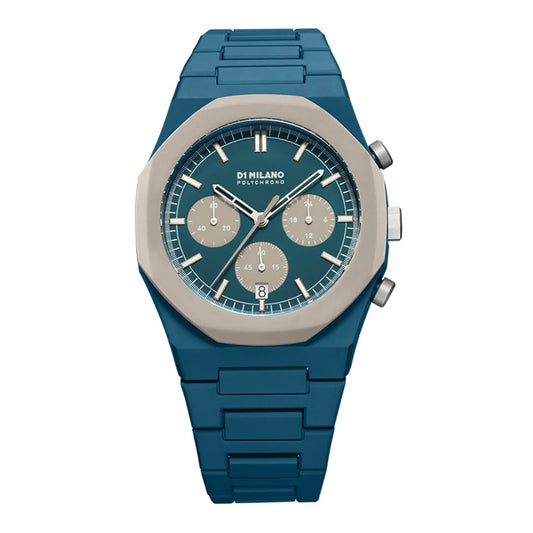 D1 Milano PolyChrono Petrol Blast Watch D1-PHBJ06