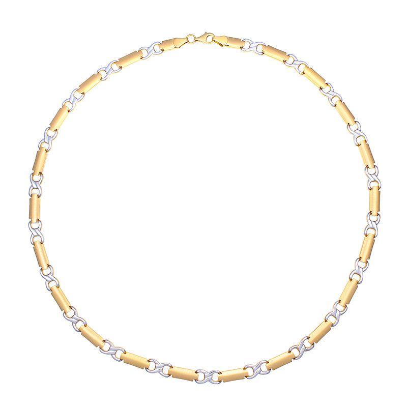 SIMONA Bicolor 18K Gold Necklace