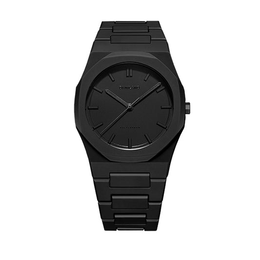 D1 Milano Polycarbon SHADOW Watch Black PCBJ10