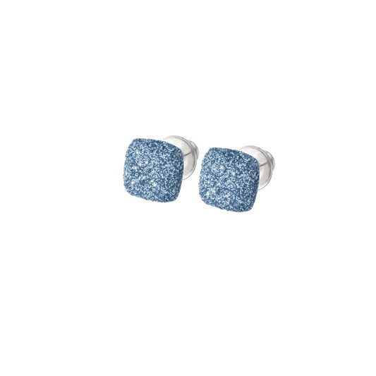 PENDIENTES RODIO LUCIDO PSC BLU SANTORINI -S