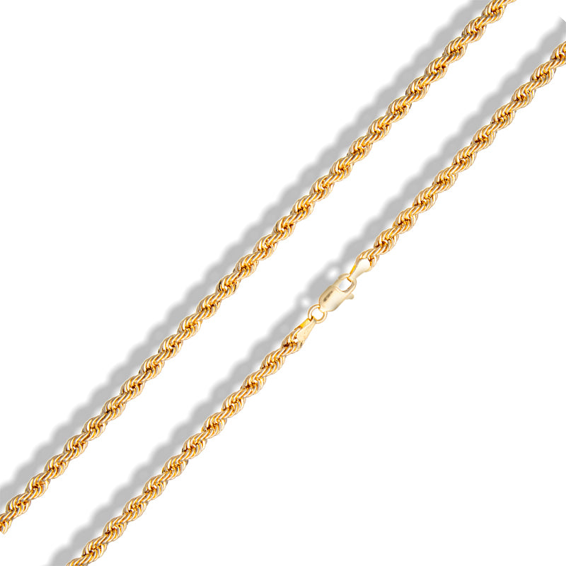 Cordón Oro Amarillo 18k - 45cm - Peso 8.80 Gramos