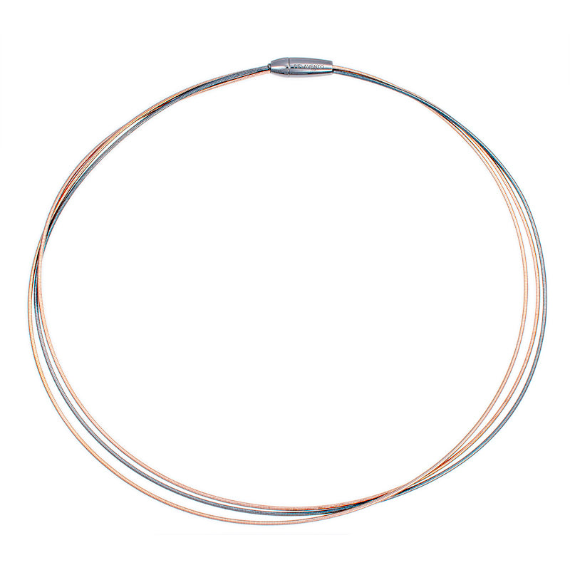 Collar Pesavento DNA Rutenio Rosa WDNAG803